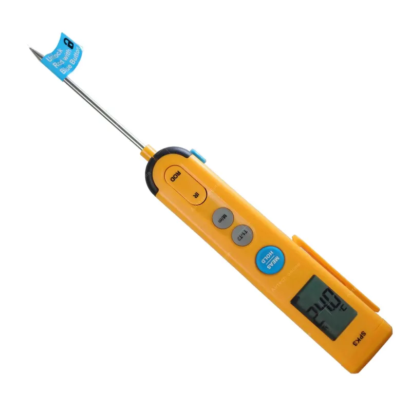 Fieldpiece SPK3 Rod and IR Temperature Pocket Style Tool,  Rod: -40°F to 257°F (-40°C to 125°C), Infrared: -22°F to 932°F (-30°C to 500°C)