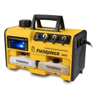 Fieldpiece VPX7-230V Pompa Vakum Dua Tahap 10 CFM, 230 VAC 50 Hz