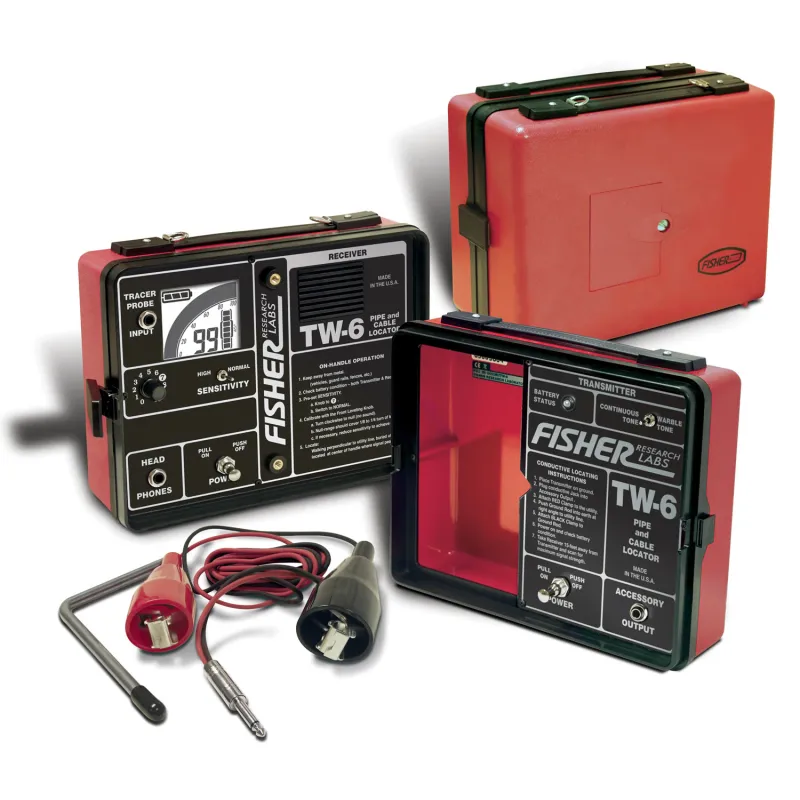 Fisher Labs TW6 Pipe & Cable Locator (2 Models In This Product Family)