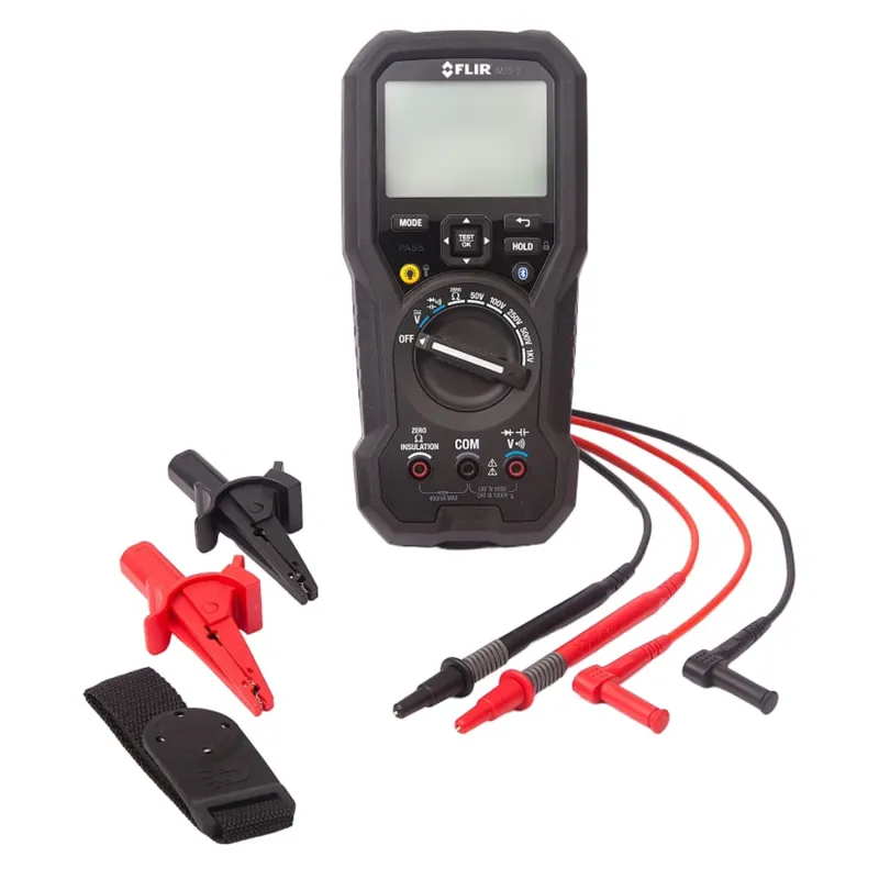 Flir IM75-2 Insulation Tester and Digital Multimeter with VFD and METERLiNK