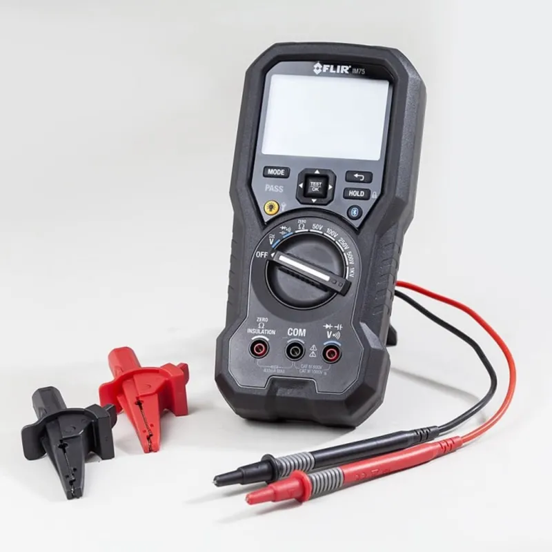Flir IM75 True-RMS Insulation Tester/Digital Multimeter with VFD Mode and METERLiNK Technology*DHENTIKAN*