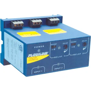 Flowline LC82 [LC82-1001-E] Thermo-Flo Remote Flow Switch Controller, 240VAC, 2 Relays / 2 Sensors