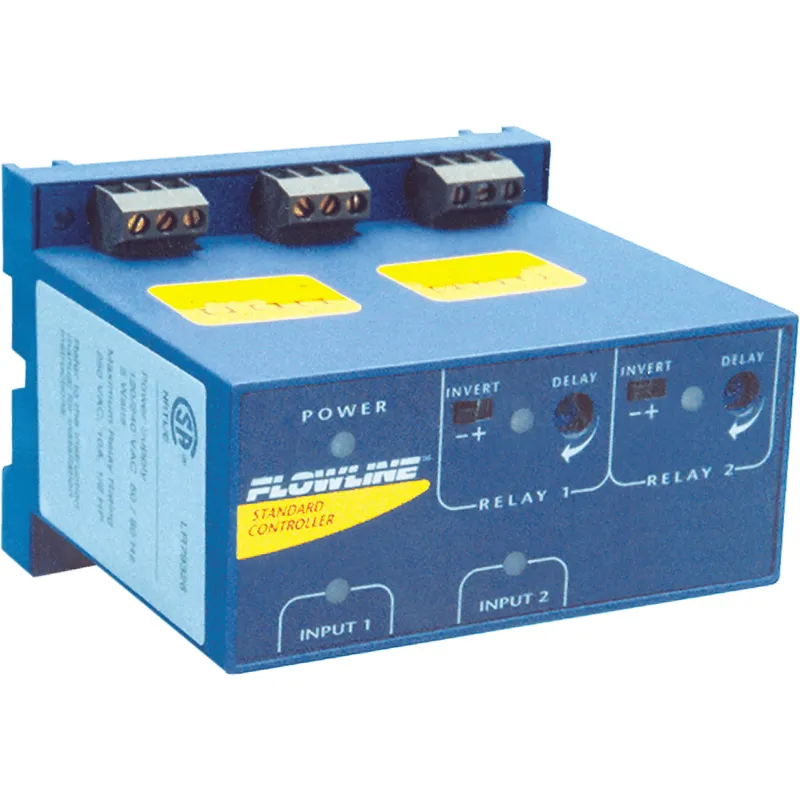 Flowline LC82 [LC82-1001-E] Thermo-Flo Remote Flow Switch Controller, 240VAC, 2 Relays / 2 Sensors