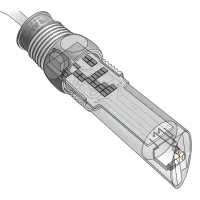 Flowline LO10 Switch Tek Optic Leak Detection Switch with Perfluoroalkoxy (PFA) Sensor Material (12 Models In This Product Family)