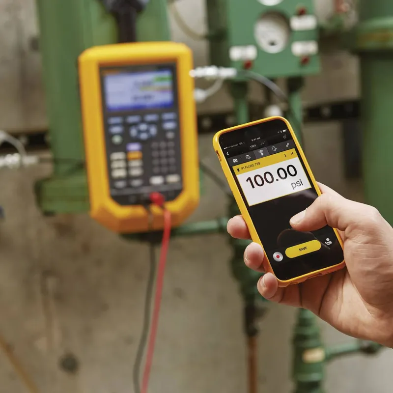 Fluke 729 300G [FLK-729 300G FC] Automatic Pressure Calibrator with Fluke Connect Compatibility, -12 to 300 psi (-0.8 to 20 bar)