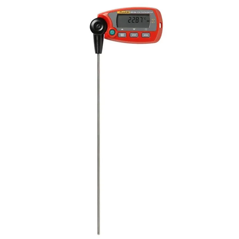 Fluke Calibration 1552A Intrinsically Safe "Stik" Thermometer, -80 °C to 300 °C (-112 °F to 572 °F) (2 Models In This Product Family)
