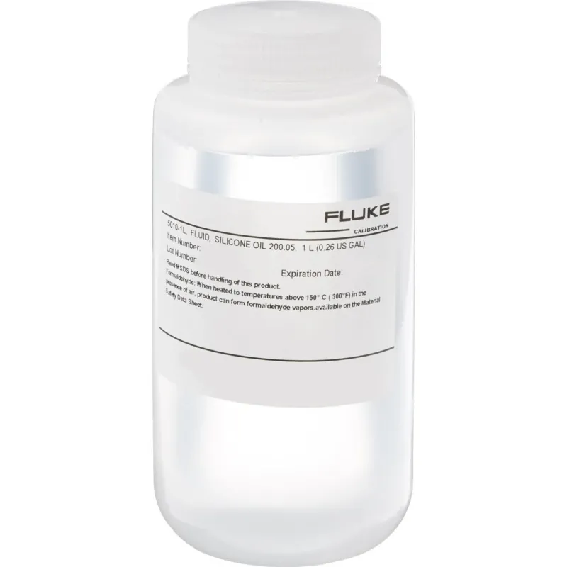 Fluke Calibration 5010-1L Silicone Oil, Type 200.05, 1 liter (0.26 gal)