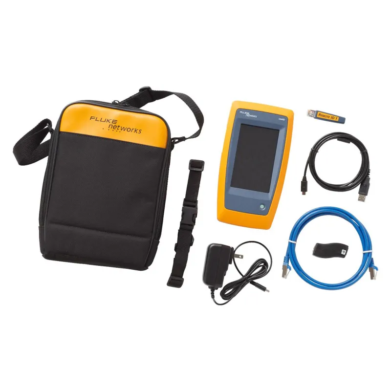 Fluke Networks LIQ [LIQ-100/FPC3] LinkIQ Cable + Network Tester with 3 Years Premium Care Standard Support