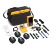 Fluke Networks OFP2 [OFP2-CFP-QI] OptiFiber Pro and CertiFiber Pro Quad Kit with Inspection Kit, Wi-Fi Adapter