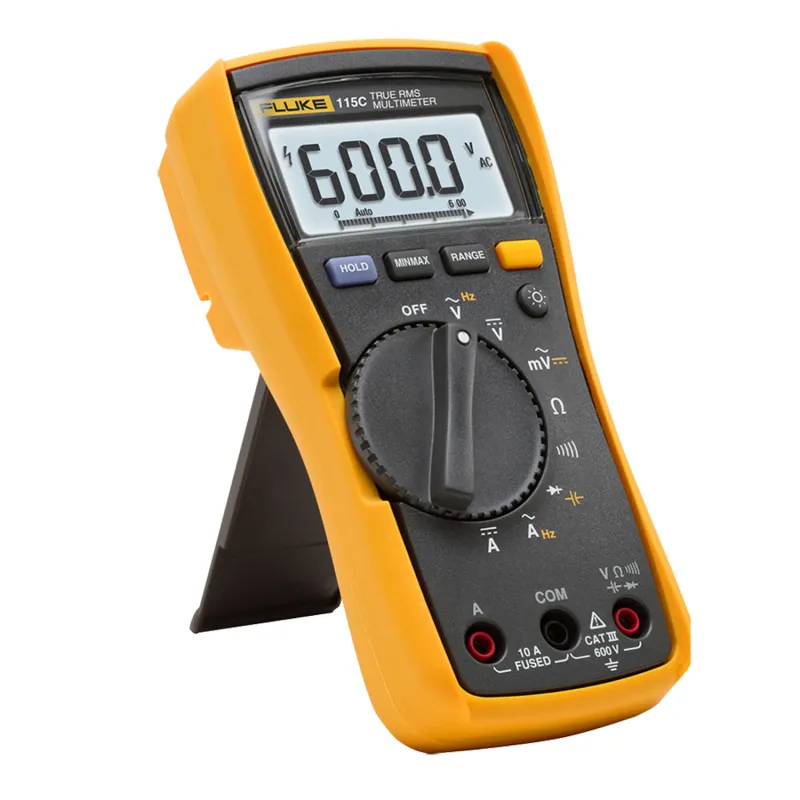 Fluke 115 True-RMS AC/DC Digital Multimeter (2 Models In This Product Family)