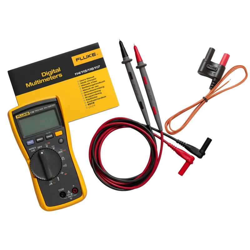 Fluke 116 True-RMS AC/DC HVAC Multimeter (4 Model Dalam Keluarga Produk Ini)