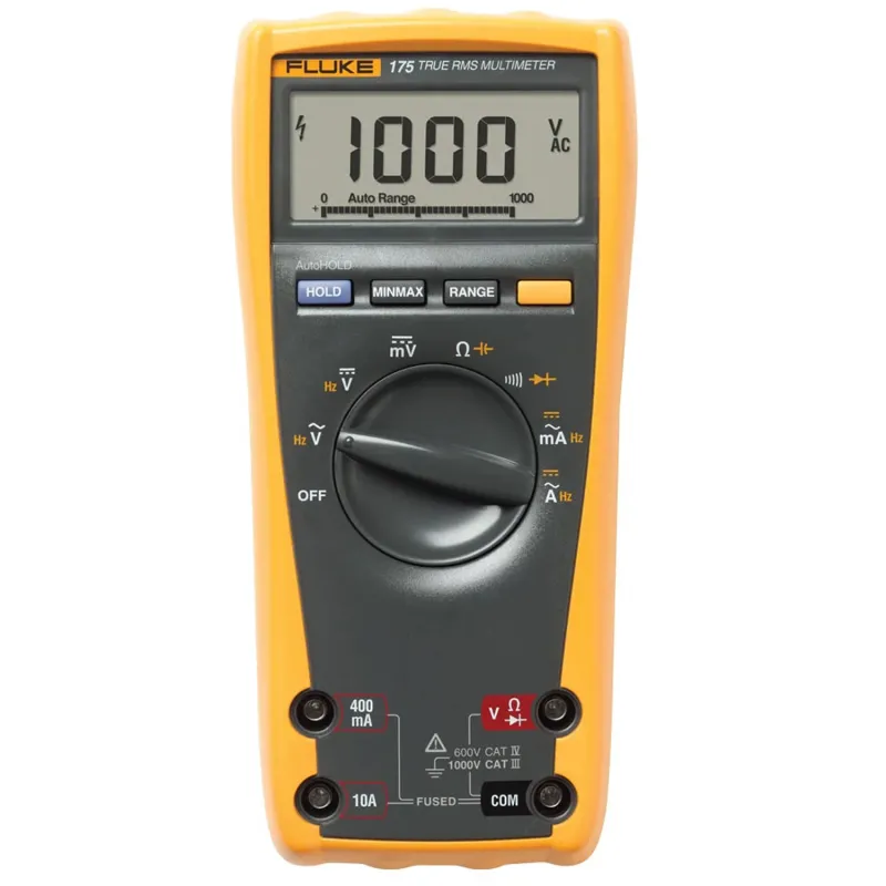 Fluke 175 ESFP [FLUKE-175 ESFP] True-RMS AC/DC Digital Multimeter, 1000V