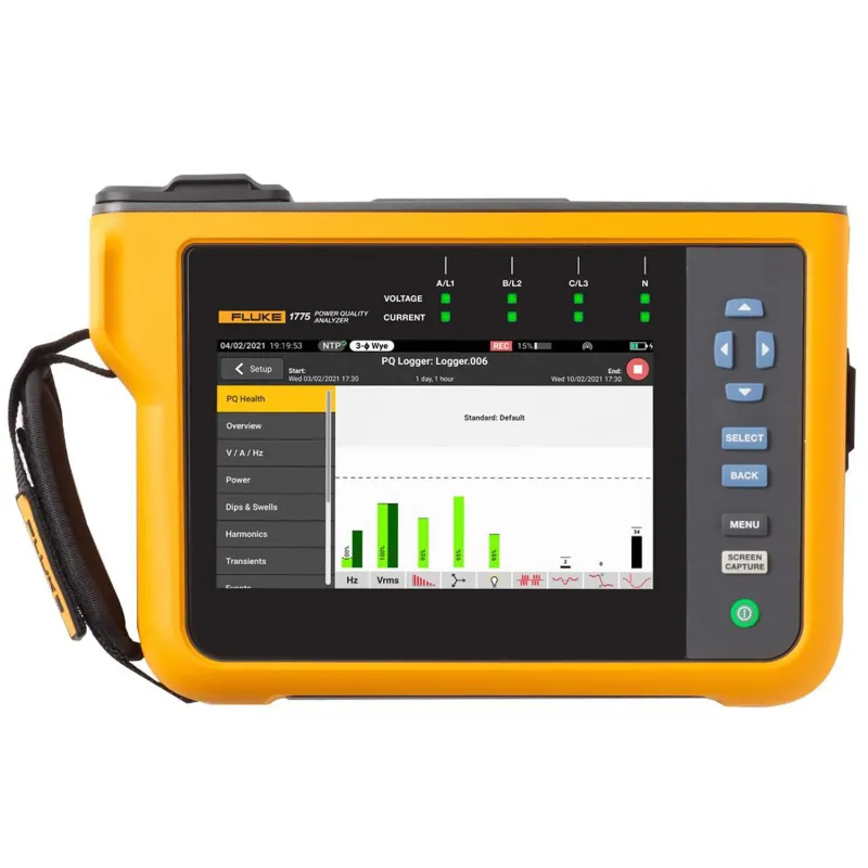 Fluke 1770 Series Three-Phase Power Quality Analyzers (6 Models In This Product Family)