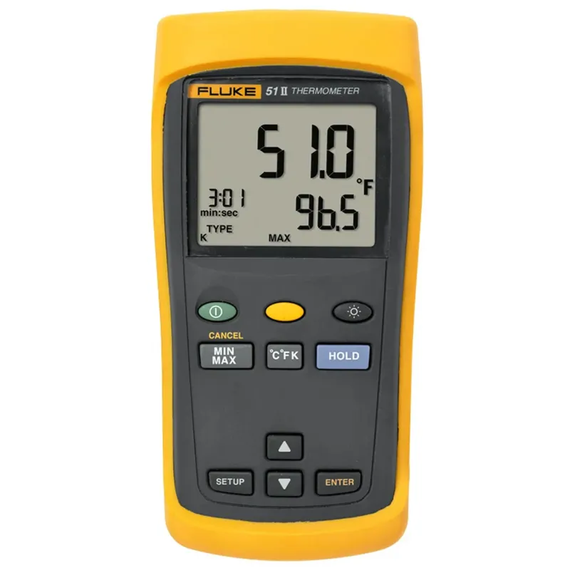 Fluke 51-2 60 Hz [FLUKE-51-2 60 Hz] Termometer Digital Masukan Tunggal