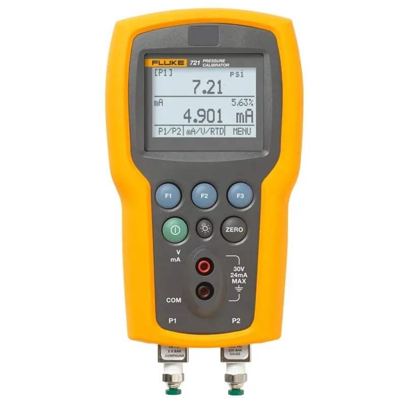 Fluke 721 Dual Sensor Pressure Calibrators (14 Model Dalam Keluarga Produk Ini)