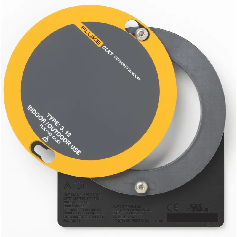 Fluke CLKT [FLK-100-CLKT] IR Window for Outdoor and Indoor Applications, 4in (100mm) C-Range