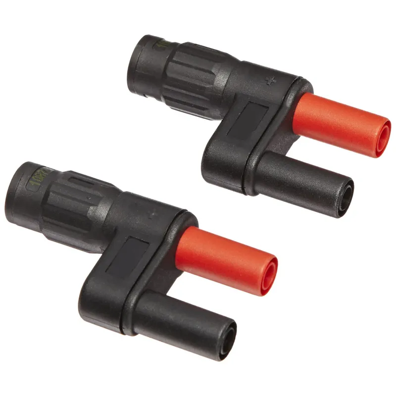 Fluke PM9082/001 Male BNC Adapter-to-Female Dual Banana Jack, 4mm