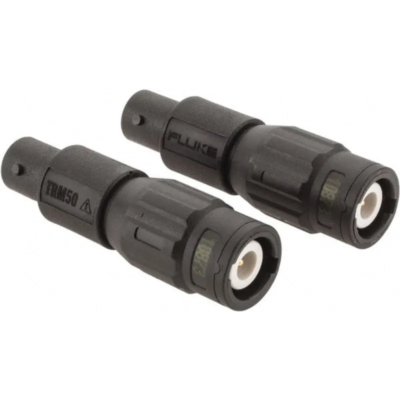 Fluke TRM50 Male Coaxial Feed-Through BNC-to-Female BNC Cable Terminator