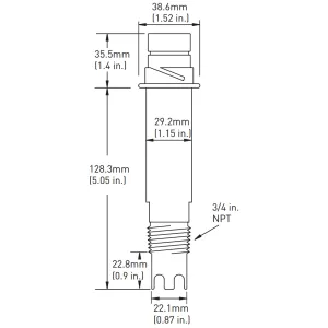 GF Signet 2777 Elektroda ORP (2 Model dalam Keluarga Produk Ini)