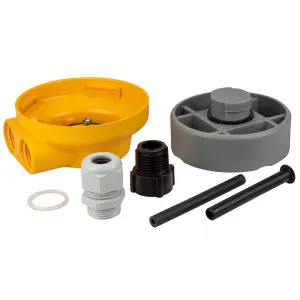 GF Signet 3-8051 [159 000 187] Flow Sensor Integral Mounting Kit, NPT, Valox