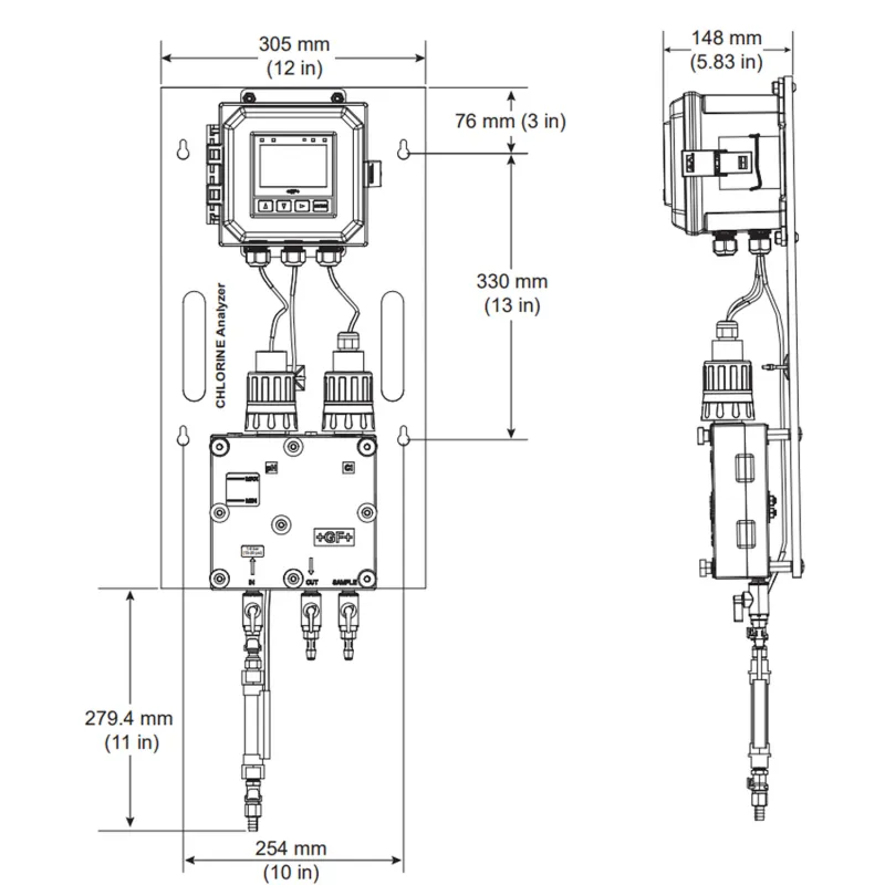 GF Signet 4630 Chlorine Analyzer System (3 Models In This Product Family)