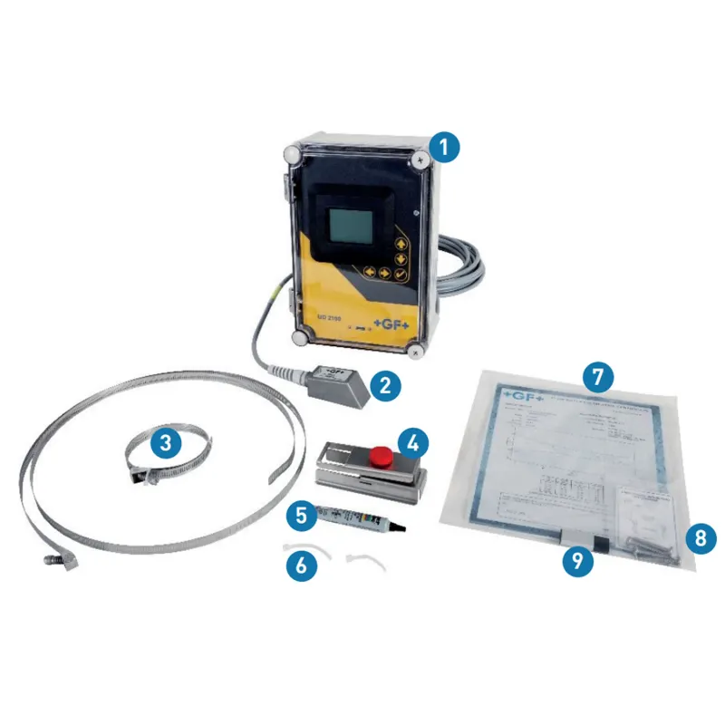 GF Signet UD2100 Alat Ukur Aliran Ultrasonik Tipe Clamp-On (12 Model dalam Keluarga Produk Ini)