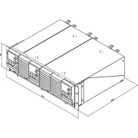 GW Instek GRA-410-E Rack Mount for PSW (EIA Standards) 3U