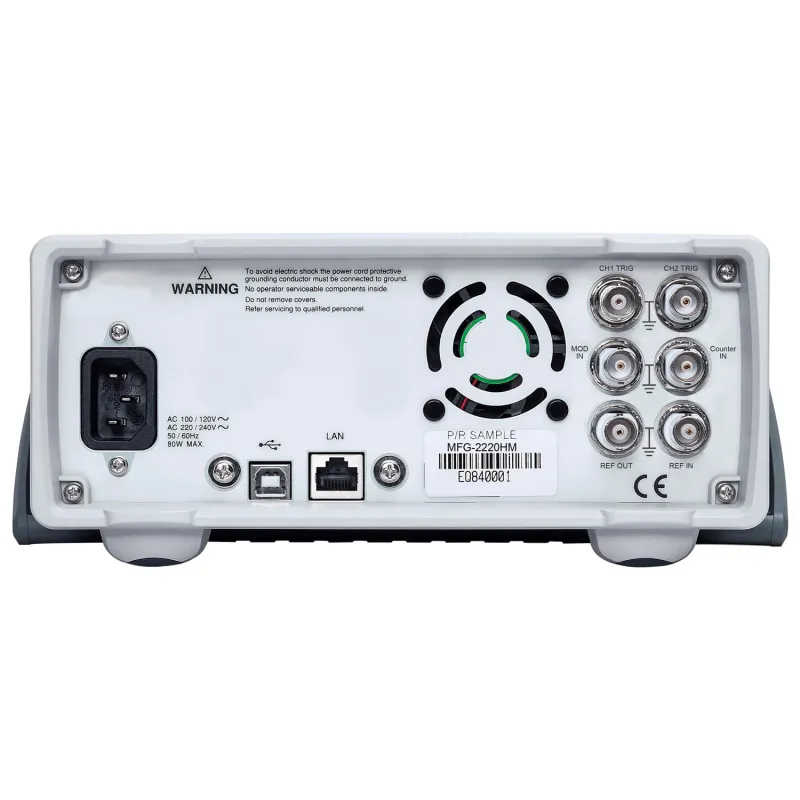 GW Instek MFG-2000 [MFG-2220HM] Generator Fungsi Arbitrer Saluran Ganda 200MHz dengan Generator Pulsa, Modulasi