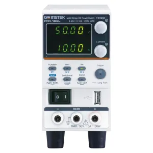 GW Instek PFR-100 Series Catu Daya DC Multi-Rentang Tanpa Kipas (6 Model dalam Keluarga Produk Ini)
