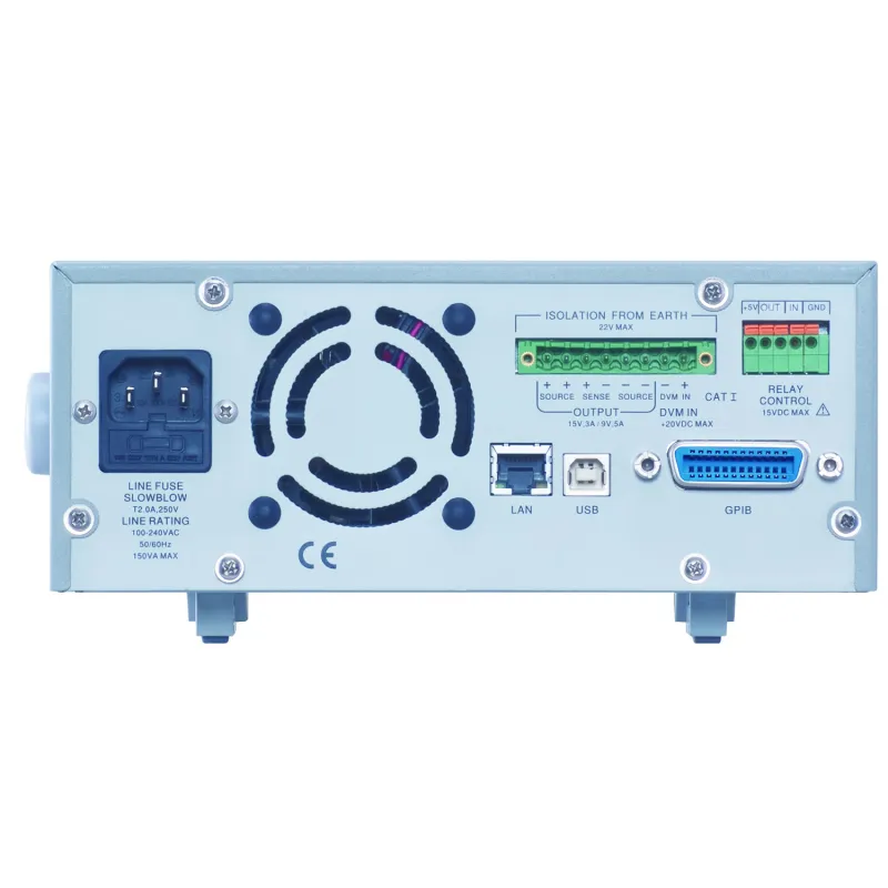 GW Instek PPH [PPH-1503] Single-Channel Dual Range Programmable DC Power Supply, 15V/3A, 9V/5A, 45W