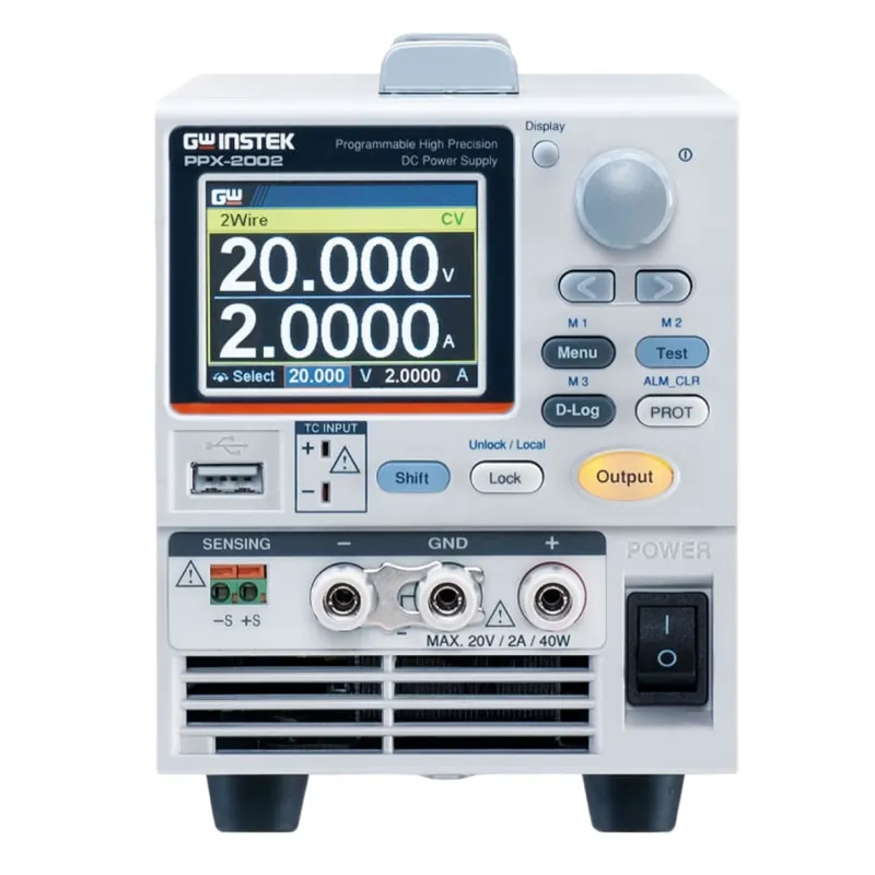 GW Instek PPX-Series Programmable High-Precision DC Power Supply (6 Models In This Product Family)