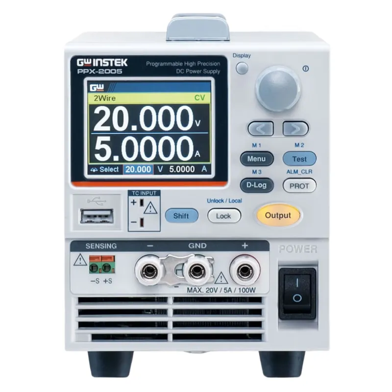 GW Instek PPX-Series Programmable High-Precision DC Power Supply (6 Models In This Product Family)