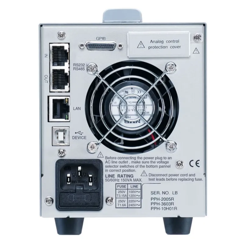 GW Instek PPX [PPX-2005] Catu Daya DC Presisi Tinggi yang Dapat Diprogram (20V / 5A / 100W)