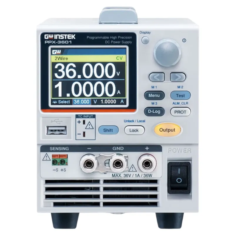 GW Instek PPX-Series Programmable High-Precision DC Power Supply (6 Models In This Product Family)