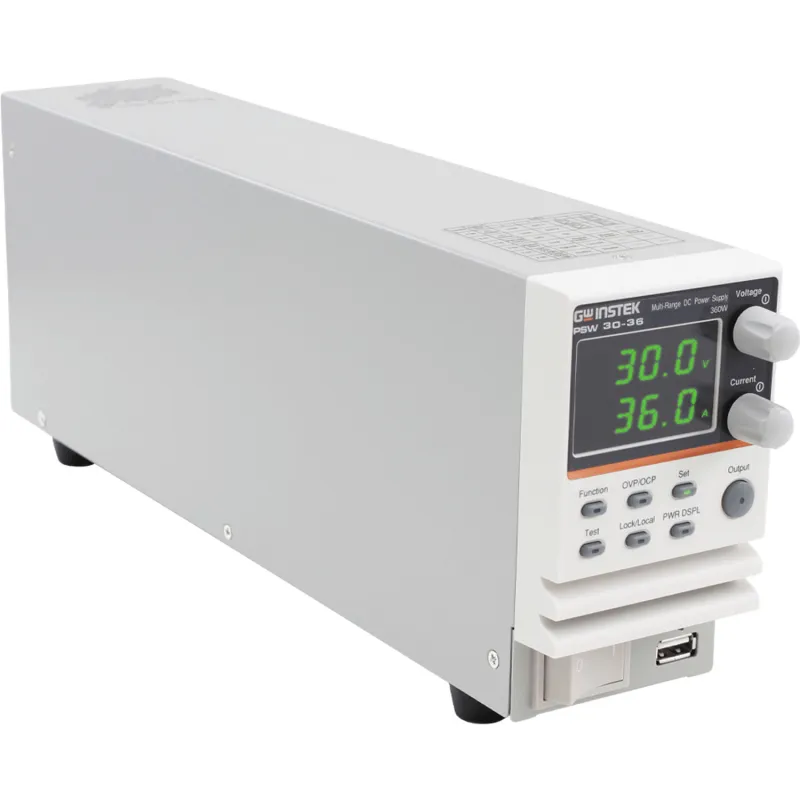 GW Instek PSW [PSW 30-36] Single-Channel Multi-Range Programmable Switching DC Power Supply, 30V/36A, 360W