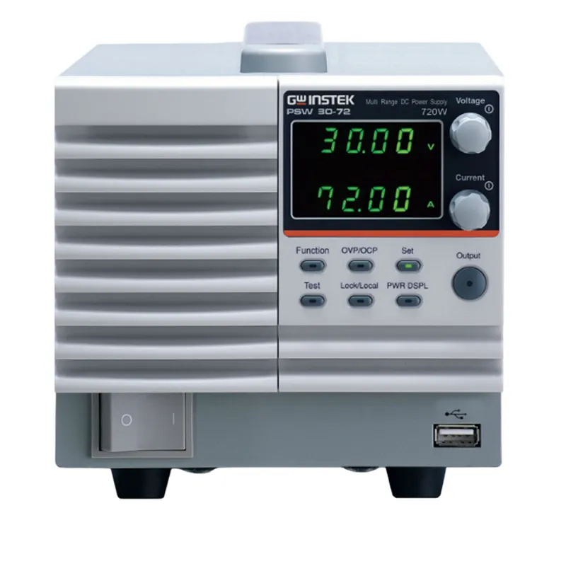 GW Instek PSW [PSW 30-72] Single-Channel Multi-Range Programmable Switching DC Power Supply, 30V/72A, 720W