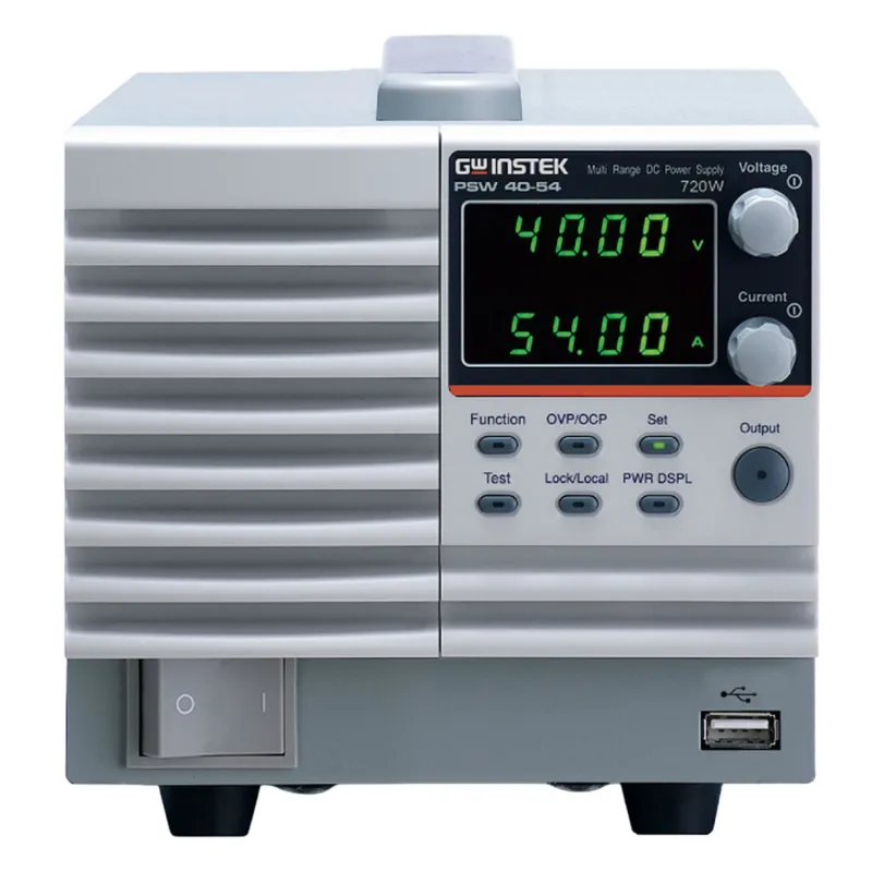 GW Instek PSW [PSW 40-54] Single-Channel Multi-Range Programmable Switching DC Power Supply, 40V/54A, 720W