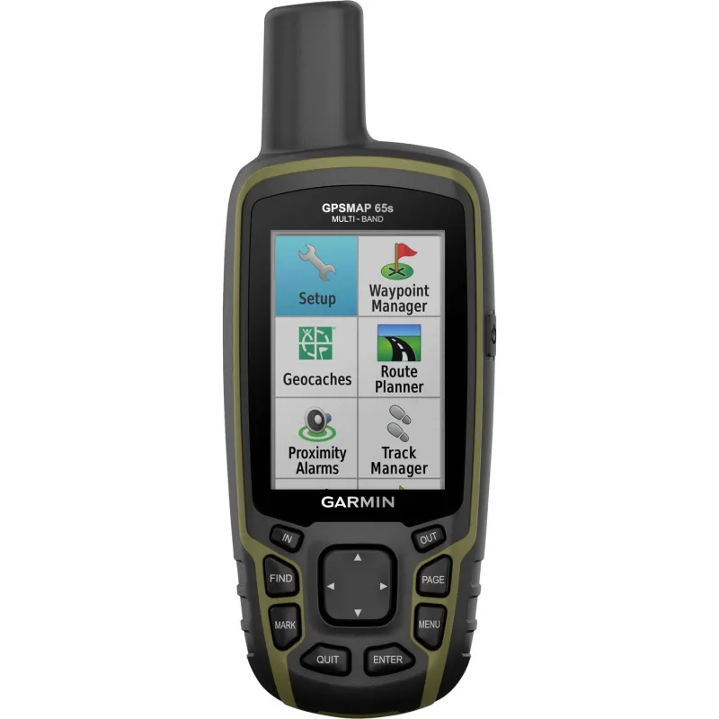 Garmin GPSMAP 65s [010-02451-10] Multi-Band GPS Handheld with Sensors
