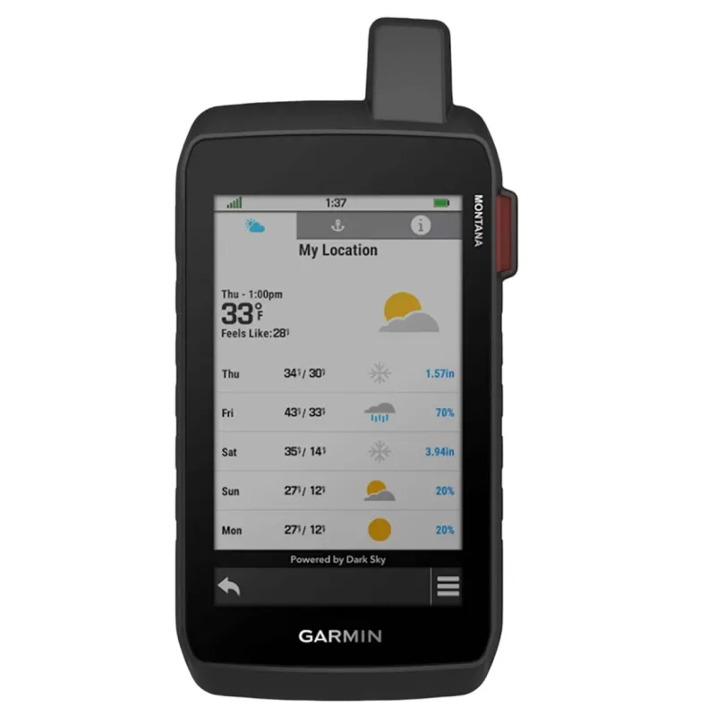 Garmin Montana 760i [010-02964-10] Navigator GPS Layar Sentuh Tangguh dengan Teknologi inReach dan Kamera 8 megapiksel