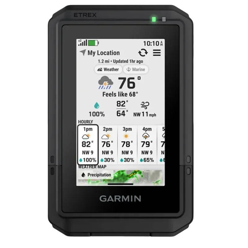 Garmin eTrex Touch [010-02940-00] Navigator GPS Genggam dengan Layar Sentuh dan Peta yang Sudah Terpasang