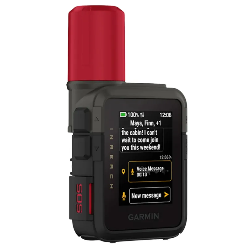 Garmin inReach Mini 3 Plus [010-03387-10] Komunikator Satelit SOS Ringkas dengan Foto dan Pesan Suara