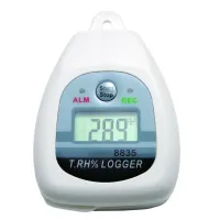 General Tools DL8835 Datalogging Temperature and Humidity Meter, -40° to 185°F (-40° to 85°C), 0 to 100% RH