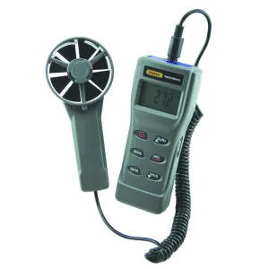 General Tools WDCFM8912 Anemometer Volume Aliran Udara Dua Bagian