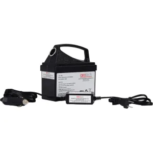 Geotech 77250000 Baterai & Pengisi Daya Modular, 12VDC, 6.2A