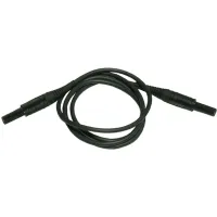 Gossen Metrawatt MCABLE-2-2m-black [Z592B] Measurement Cable with Banana Plug, 1.2 m, Black 