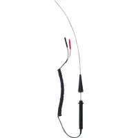Gossen Metrawatt TF400CAR [Z102C] Sensor Suhu Oli Dipstick Pt 1000, -50°C hingga +500°C.