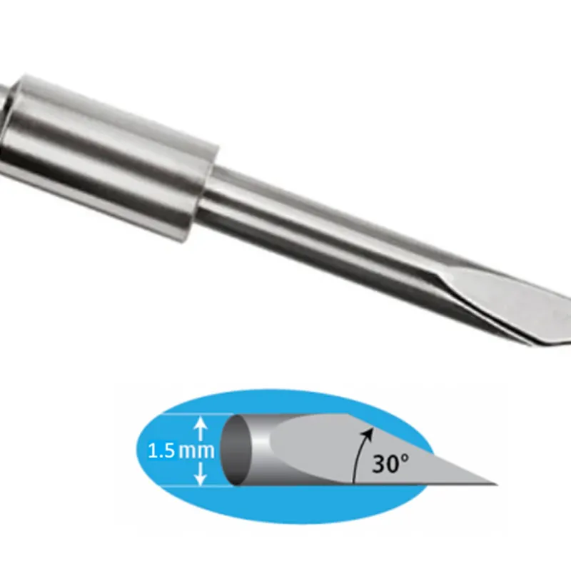 Graphtec CB15U-K30-5 Mata Pisau Pemotong, diameter 1,5 mm, Sudut 30º, untuk Kertas/Kardus (5 Mata Pisau/Paket)