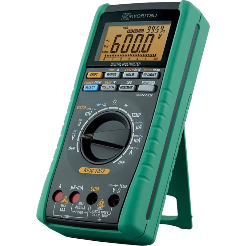 Kyoritsu 1052 [KEW1052] True RMS or MEAN Digital Multimeter, 1000V