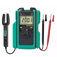 Kyoritsu Kew Mate 2001A [KM2001A] Digital Multimeter with AC/DC Clamp Sensor, 600V/100A