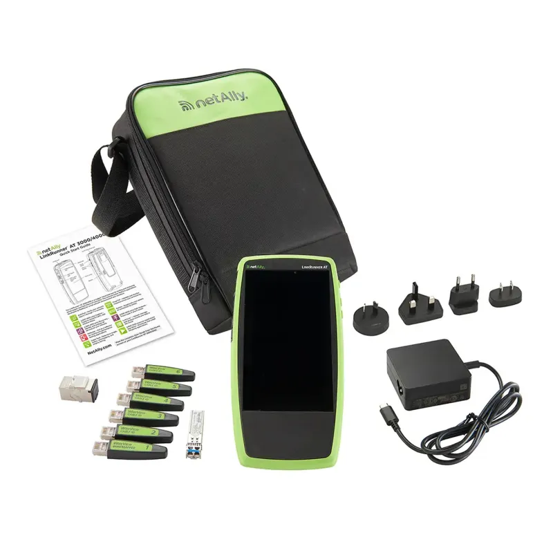 NetAlly LinkRunner AT 3000 [LRAT-3000-KIT] Network Tester Extended Test Kit